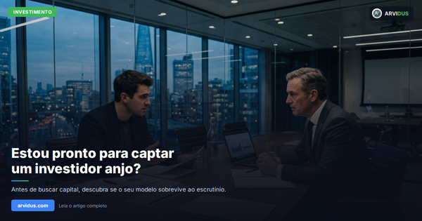 Checklist para fundadores antes de buscar investimento anjo