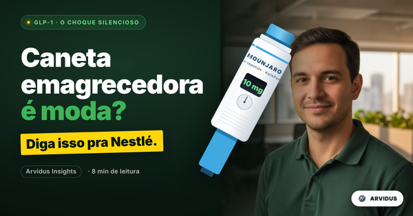 GLP-1 e a recessão silenciosa no consumo: como caneta emagrecedora muda hábitos de compra no seu mercado